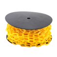 thumbnail image 3 of Abbracc Plastic Chain Links Decoration Caution Sign Lightweight Barrier Chain for Yellow, 3 of 9