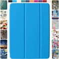 thumbnail image 1 of iPad PRO 12.9 Inch 1st Gen [ Pro 12.9 2015 1 Gen ] A1652 A1584 ML0H2LL/A ML0G2LL/A ML0N2LL/A ML0Q2LL/A ML0R2LL/A ML0V2LL/A ML0U2LL/A ML0T2LL/A Smart Auto Sleep/Wake PC Cover - Blue, 1 of 6