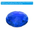 thumbnail image 4 of Unique Bargains 40mm Flat Back Round Acrylic Rhinestones, 50 Pack Plastic Circle Gems for Jewelry Making Costume, Blue, 4 of 6