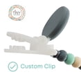 thumbnail image 4 of Tiny Teethers Clip-On Silicone Pacifier Clip for infants, 4 of 7