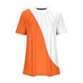 thumbnail image 4 of Birdeem Womens Round Neck Fashionable Casual Short Sleeved Spring/Summer Top, 4 of 12