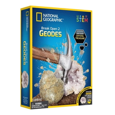 National Geographic Ourvir 2 Vraies Geodes