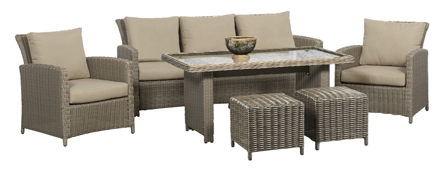Oakmont 6PC High Table Conversation Set