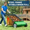 thumbnail image 1 of Edtara Heavy Duty Push Lawn Sweeper, Efficient Yard Cleanup Tool With Adjustable Height, Large Capacity Bag, 4-Spinning Brush System, Sturdy Steel Frame for Garden, Lawn and Grass, 1 of 6