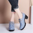thumbnail image 4 of LSLJS Oversized Cowhide Soled Leather Sports British Style Block Shoes High Heels Solid Color Hollowed Out Lace Cut Mary Women's Shoes, Women's Leather Shoes, 4 of 6