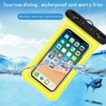 thumbnail image 4 of TIMIFIS Travel Essentials Universal Waterproof Phone Pouch IPX8 Waterproof Phone Case For Beach Underwater Cellphone Dry Bag With Lanyard Fits All Phones Up To 7.2IN - Summer, 4 of 6