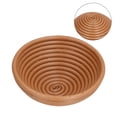 thumbnail image 1 of Bread Banneton Proofing Basket Oval Baskets for Bread Making Baking Fermentation [round-brown], 1 of 8