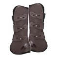 thumbnail image 3 of 2 PCS Adjustable Horse Leg Boots Equine Front Leg Guard Equestrian Tendon Protection Neoprene Horse Hock Brace, 3 of 8