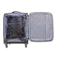 thumbnail image 3 of Jetstream Softside Carry-On Luggage, Lightweight Rolling Travel Suitcase with Spinner Wheels, 3 of 7