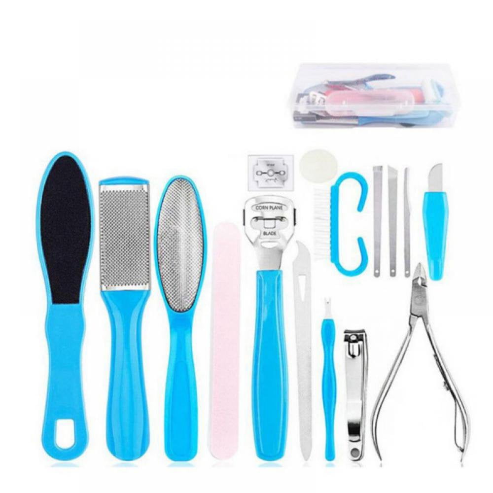 CNKOO Professional Pedicure Tools Kit Foot Care Kit Stainless Steel Foot Rasp Foot Dead Skin Remover Pedicure Kit