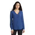 thumbnail image 1 of Port Authority Women's Long Sleeve Button-Front Blouse, 1 of 2