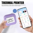thumbnail image 3 of BT Thermal Shipping Label Printer - Thermal Label Printer for Small Business,203dpi Portable Pocket Printer, Small Thermal Printer for Bill Photo Memo, 3 of 7