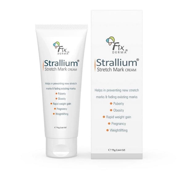 Fixderma Strallium Stretch Mark Cream Personal Care Women Care Mother Care 75 gm Cream