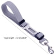 thumbnail image 4 of Ceinture Réglable pour Animal de Compagnie, Ceinture de Limitation, Sangle de Harnais pour Animal de Compagnie, Sangle de Voyage pour Animal de Compagnie, Laisse, Accessoires pour Véhicule, Gris, 4 of 6