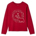 thumbnail image 1 of George Girls' Graphic Long Sleeve Tee, 1 of 2
