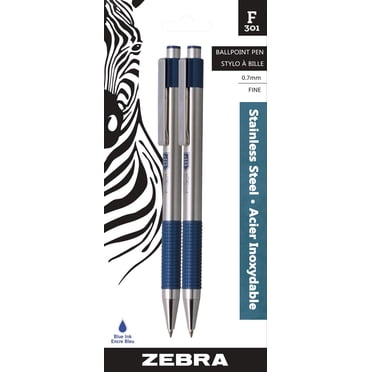 Stylos à bille rétractables Zebra F-301
