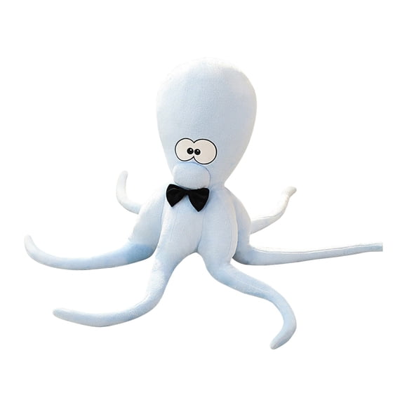 Blue Blue Large Octopus Plush Toy 39.37 Inch Super Soft Stuffed Animal With Elastic Tentacles For Hugging And Decoration Gift