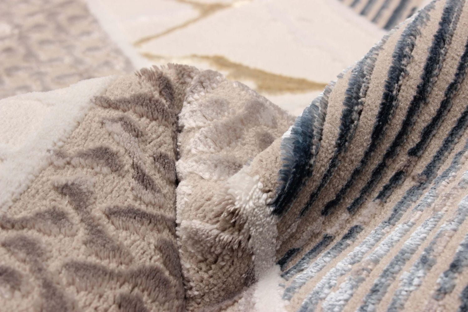 ECARPET Paige Tapis Contemporain / Moderne pour Salon, Chambre, Salle A Manger, Entrée, Couloir et Plus Encore.