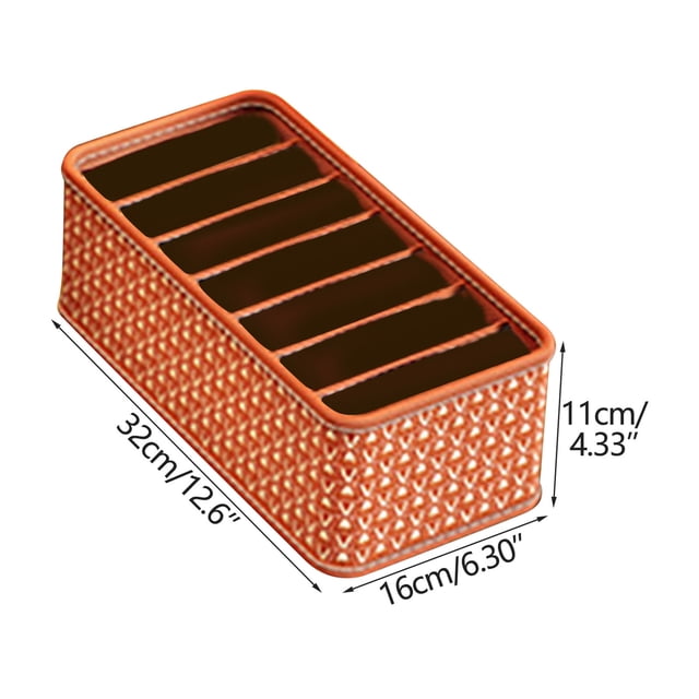 Yhmxh Boîte de Rangement pour sous-Vêtements et Chaussettes, Boîte d'Organisation Multifonction à Tiroirs, Boîte de Rangement à Compartiments pour Garde-Robe Organisation et Rangement Déco Maison