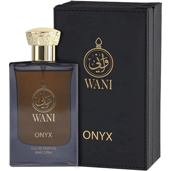 WANI Onyx Unisex Seductive Scent 50 ml | Long Lasting Intense Arabic Fragrance with Benzoin, Amber, Gayacwood, Birch, Patchouli, Raspberry and Vanilla | Premium Eau De Parfum