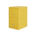 thumbnail image 1 of Space Solutions 18in.D 2 Drawer Metal File Cabinet Yellow/Goldfinch, 1 of 5