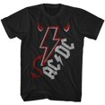 thumbnail image 1 of T-Shirt Noir pour Adulte AC/DC Horns And Tall 3Xlt, 1 of 2
