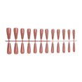 thumbnail image 1 of Fake Nail Set French Style Scratch Resistant Press-on Fingernails Full Cover Removable Trimble Adjustable Manicure Stickers Type 5, 1 of 7