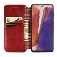 thumbnail image 5 of Case for Samsung Galaxy Note 20 Flip Cover Wallet Flip Cover Magnetic Protective - Red, 5 of 5