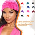 thumbnail image 2 of Bonnet Plissé Pré-Noué pour Femmes pour Turban de Soleil, 2 of 7