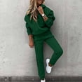 thumbnail image 2 of Wlynlyn Womens 2 Piece Outfits Oversized Sweatshirt Sweatpants Fall Tracksuit Sweatsuits Matching Lounge Sets S-XL, 2 of 5
