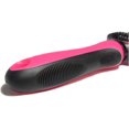 thumbnail image 2 of Pet Grooming Brush - Double Sided Shedding and Dematting Undercoat Rake Comb for Dogs and Cats,Extra Wide, 2 of 7