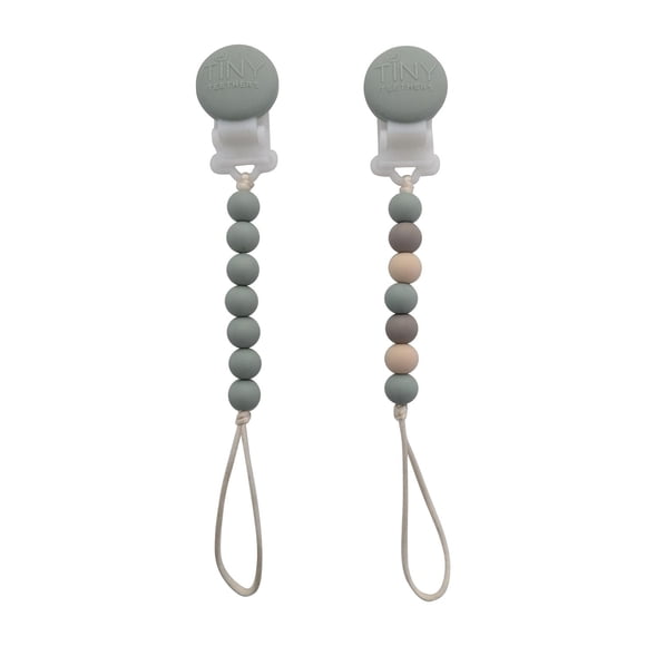 Mini-attache-tétines Tiny Teethers (lot de 2) – Confort et praticité pour vous et votre bébé