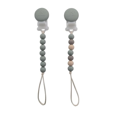 Tiny Teethers Mini Pacifier Clips 2PK for infants – Comfort and Convenience for You and Your Baby