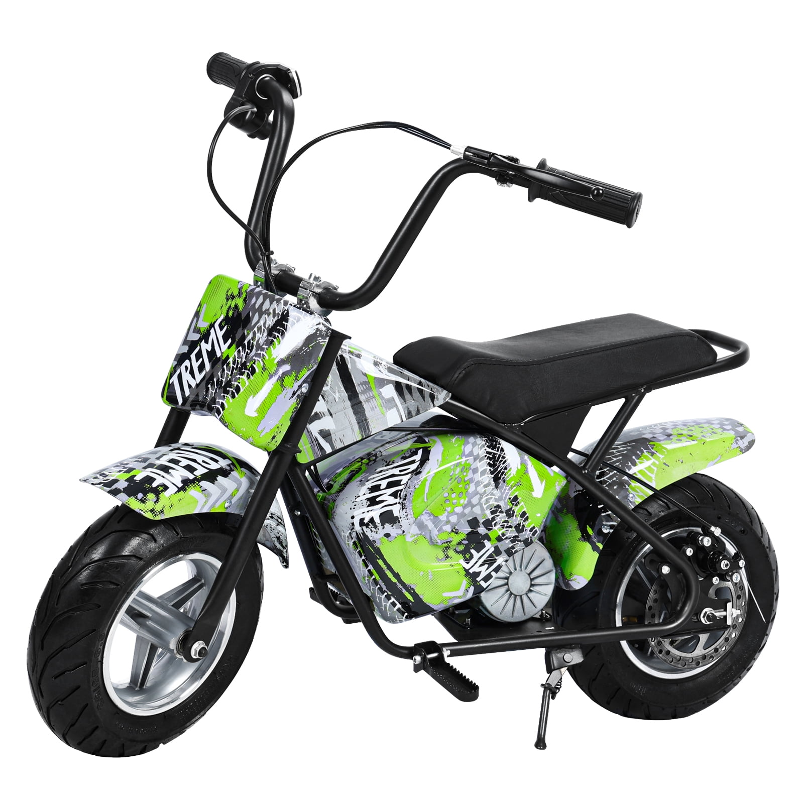 Electric Dirtbike, 24V Kids Electric Dirt Bike, 250W Off-Road Bike Motocross for Kids, with 13.67MPH Fast Speed, Rubber Tires, Twist Grip Throttle, Metal Suspension & Faux Leather Seat