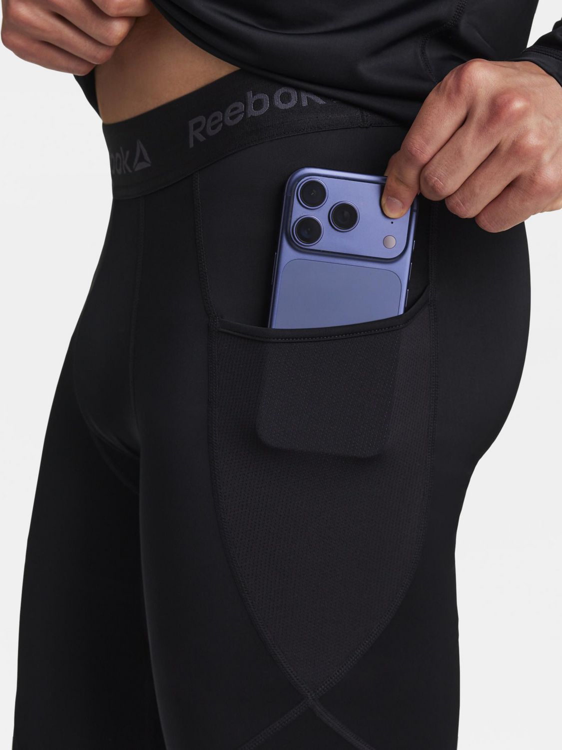 Reebok Legging de compression Kinetic pour hommes