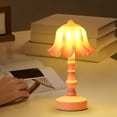 thumbnail image 3 of Wuztai LED Night Light, Mini Desk Lamp with Soft Warm Glow, Decorative Tabletop Bedside Lighting for Bedroom Home Decor, 3 of 4