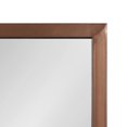 thumbnail image 3 of Kate and Laurel Jackson Metal Frame Mirror with Shelf, Bronze 20x30, 3 of 8