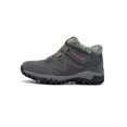 thumbnail image 4 of UKAP Mens Winter Boot Slip Resistant Snow Boots Plush Lined Ankle Bootie Work Outdoor Shoes Anti-Slip Warm Booties Gray Rose Red 4.5, 4 of 9