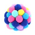 thumbnail image 1 of XZNGL Cat Toy Interactive Interactive Pet Cat Toy Colorful Handmade Bells Bouncy Ball Built-In Catnip Interactive Toy, 1 of 2