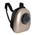 thumbnail image 1 of Sac à Dos Capsule Spatiale Windons Transparent Respirant Chat Animal de Compagnie Voyage en Plein Air Sac de Transport Doré, 1 of 8