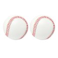 thumbnail image 1 of 2PCS Type Training Baseball Filling Baseball Outdoor Sports Baseball Ball Portable Hitting Practice Baseball for Outdoor Sports Practice Training White, 1 of 4