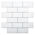 thumbnail image 1 of Truu Design, Tuiles murales de métro blanc, 1 of 4