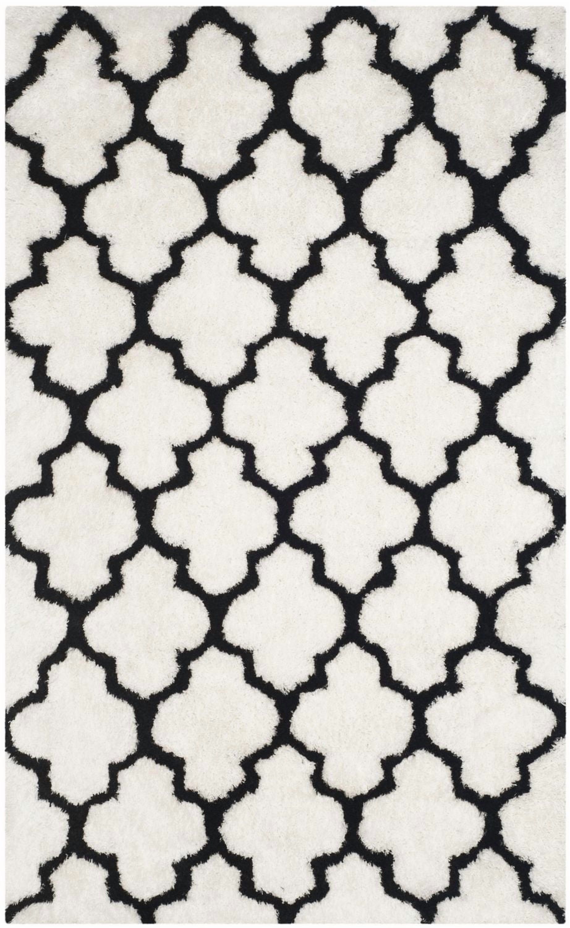 Safavieh Barcelona Anabelle Tapis Peluche Shag Géométrique