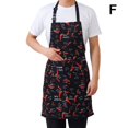 thumbnail image 1 of Tablier Adulte Rayé pour Chef Serveur Cuisine avec Poches 2 Tabliers Y5K6, 1 of 9