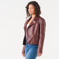 thumbnail image 2 of DV FAUX LEATHER MOTO JACKET, 2 of 4