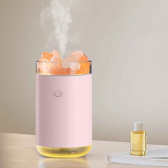 TopLLC New Crystal Mine Humidifier Purification Night Desktop Mute Hydration Aromatherapy Humidifier Salt mine humidifier