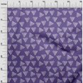thumbnail image 3 of oneOone Cotton Silk Violet Fabric Asian Block Craft Projects Decor Fabric Printed By The Yard 42 Inch Wide, 3 of 4