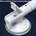 thumbnail image 4 of Maoww Plastic Shower Tub Grab Handle Safe Handle Handrail Grip Rail For Reliable Bathroom Aid Comfortable white, 4 of 6