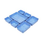 Desk Drawer Organizers and Accessories Desk Drawer Organizers Trays Felts Storage Bins Drawers Dividers Drawers Organizer Bins 7 Pack Office Desk Organizers and Accessories