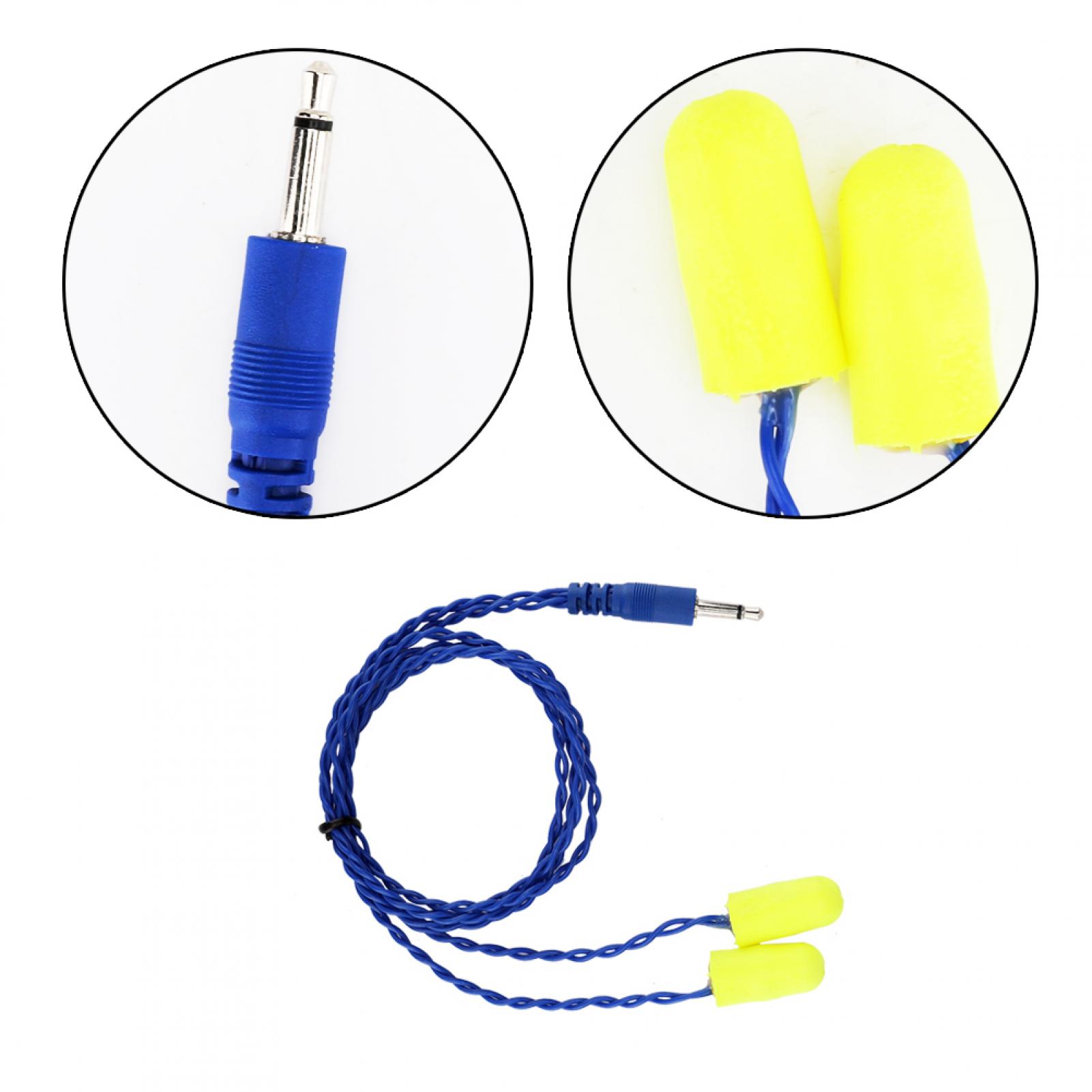 Noise Reduction Racing Earbuds, Durable Mono Racing Foam Earbuds With Miniature Sensor For Outdoor